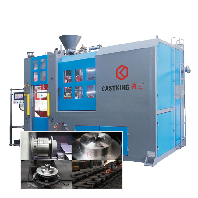 Brake disc casting, brake pad automatic sand casting molding machine