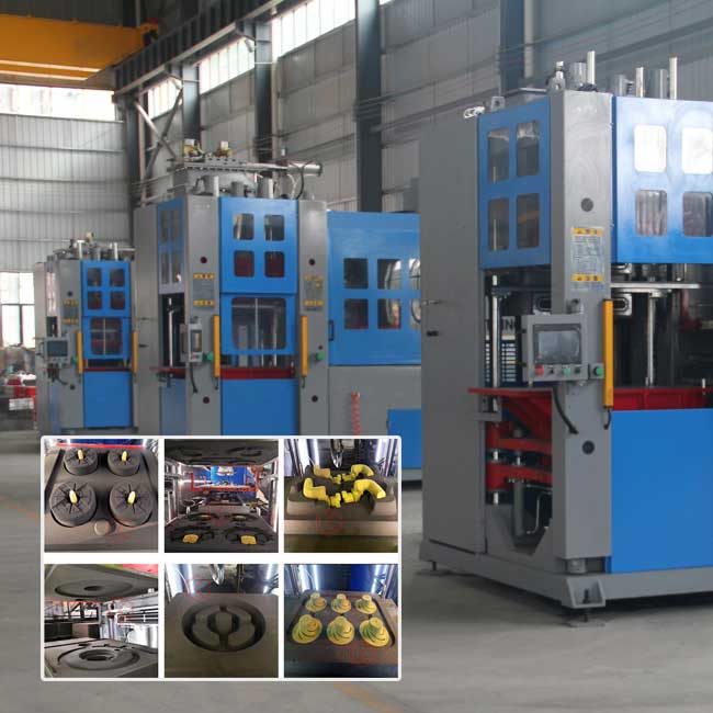 automatic sand molding machine, horizontal flaskless foundry casting machine