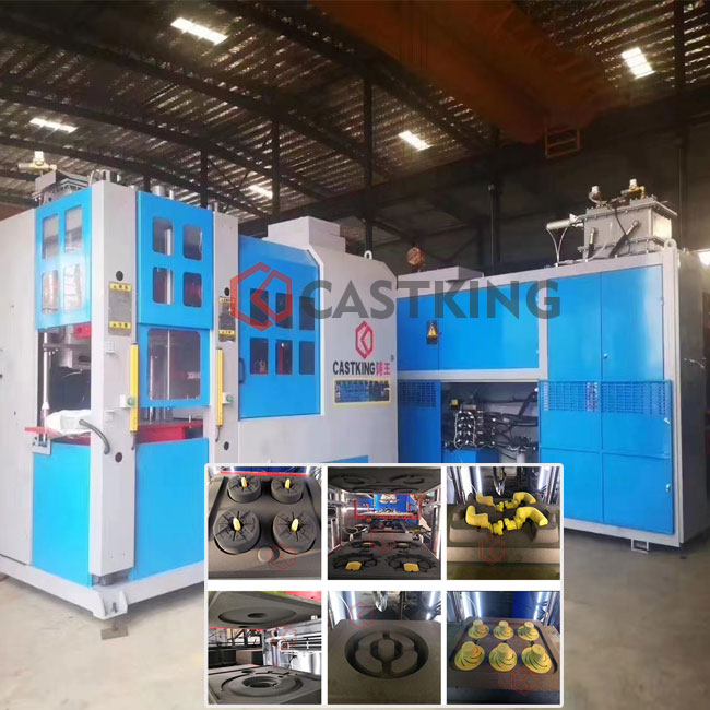 550*600 automatic moulding machine for ferrous metal casting