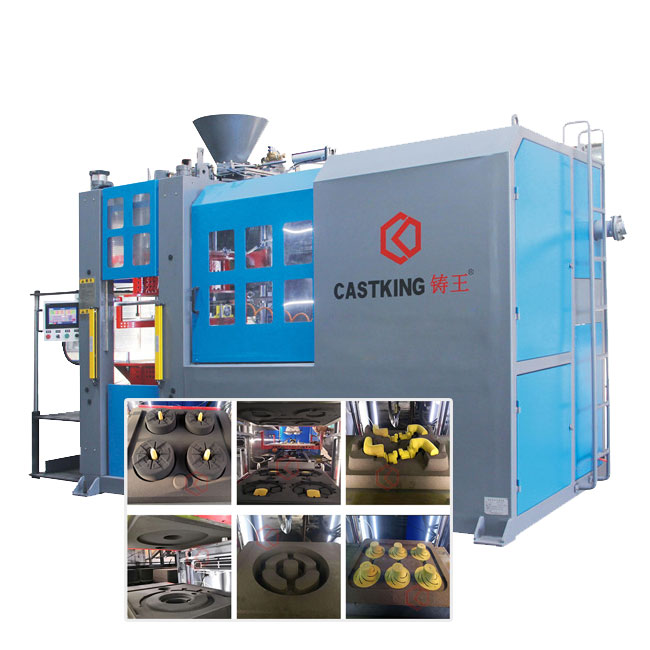 Automatic molding machine for iron metal casting factory