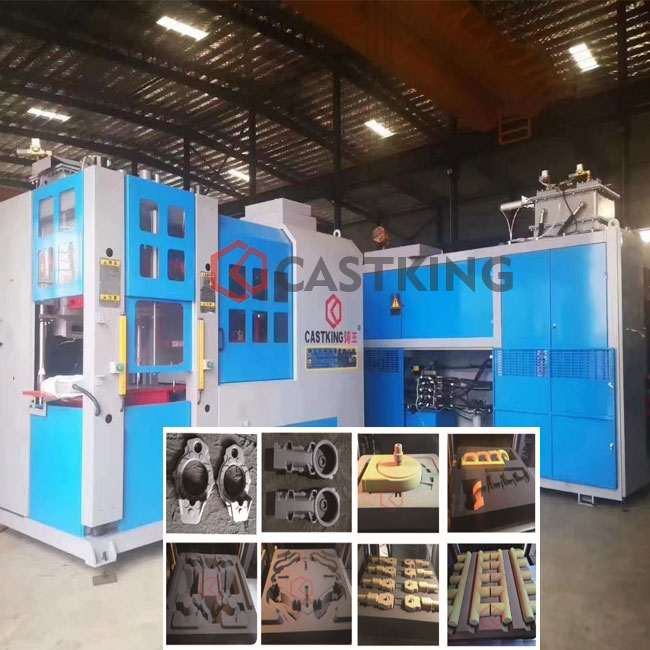 750*850 automatic casting molding machine china manufacturer